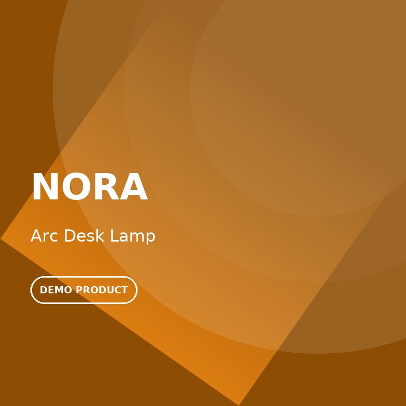 چراغ مطالعه نورا مدل Arc - مشخصات